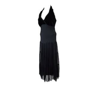Jonathan Martin Silk Slip Dress NWT Size 12 Galliano-Style Cocktail Glam Halter